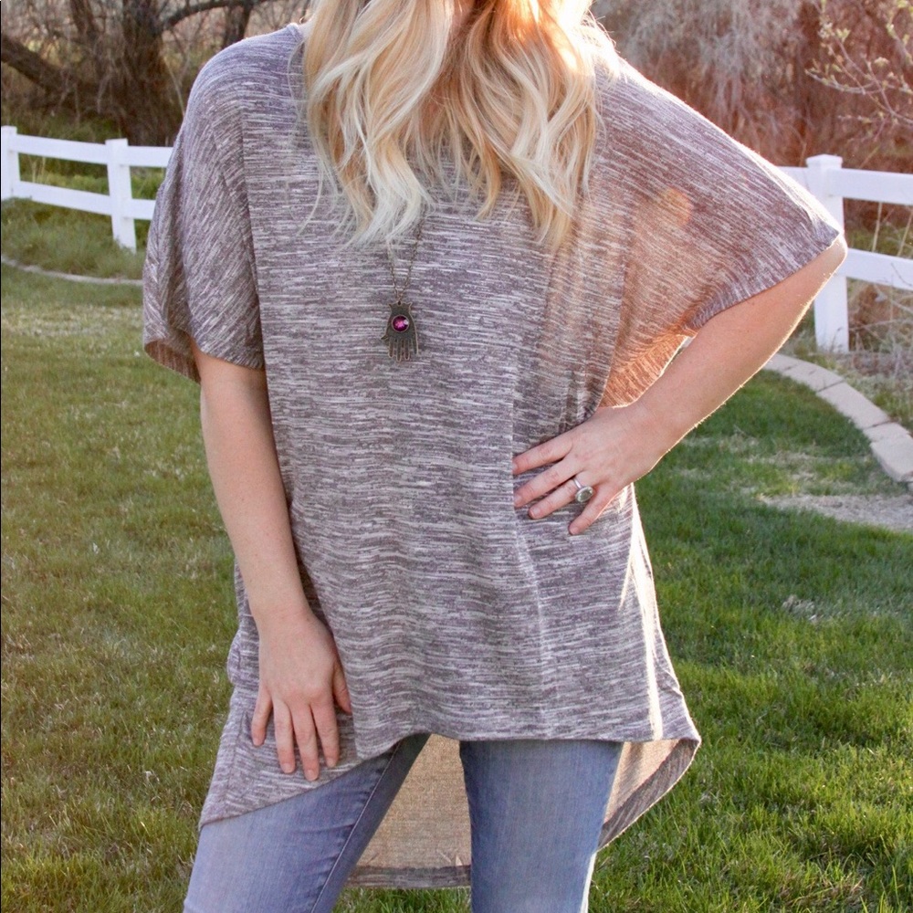 Oversized Grey Tee